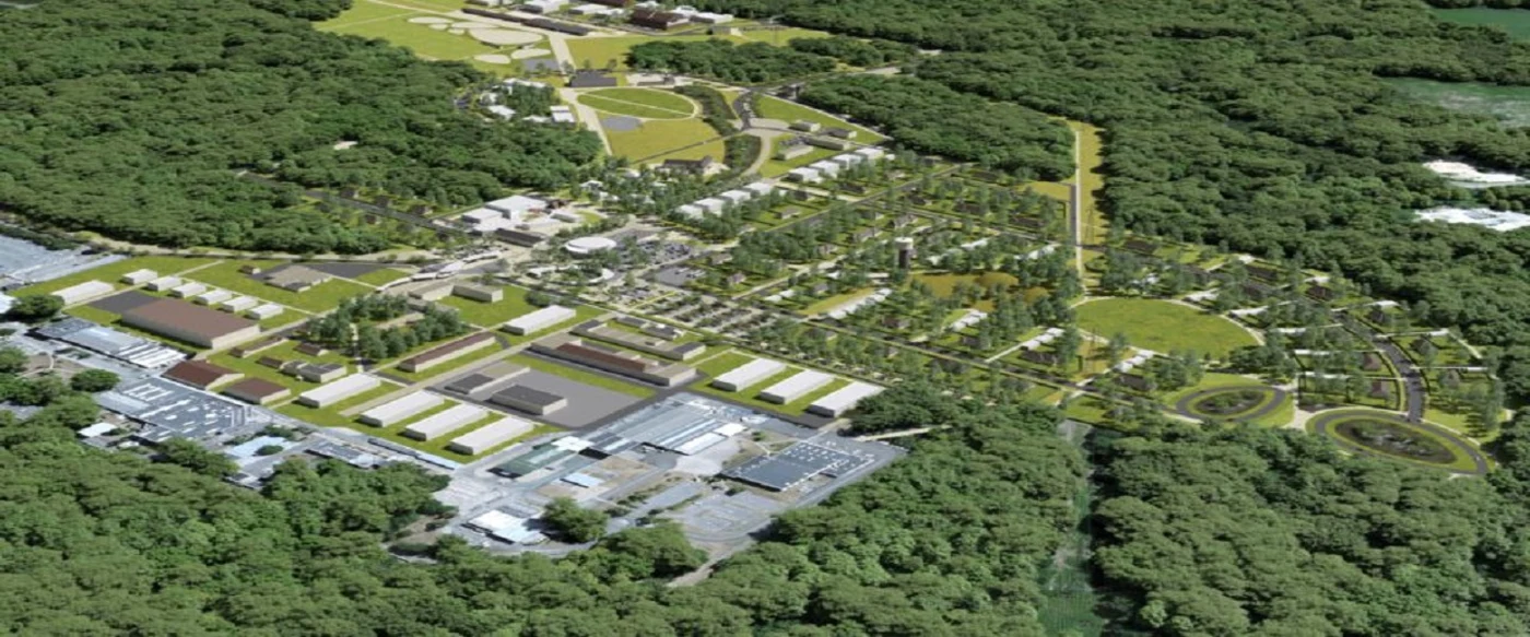 Campus de l’Espace à Vernon, visuel de présentation du groupe MG NY