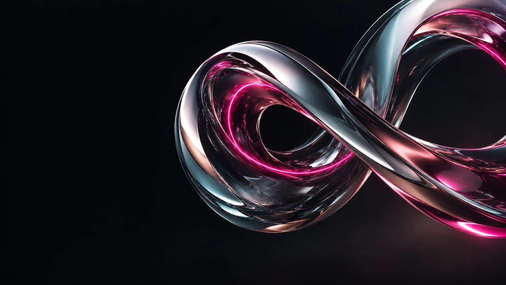 Fibres optiques lumineuses, illustration conceptuelle